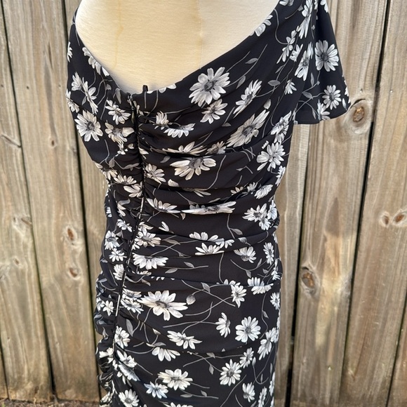 Michael Kors Collection Daisy Silk Crepe De Chine Dress, size 14 - Picture 6 of 10